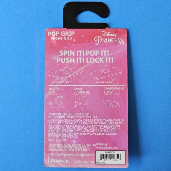 SpinPop - Silver Foil Princess Jasmine (DISNEY) - Picture 4 of 4